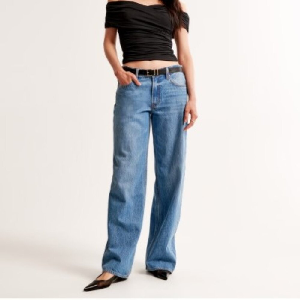 Abercrombie & Fitch The Ultra Loose Low Rise 29 8s
